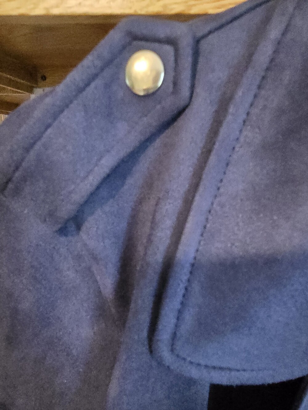 LC Lauren Conrad Blue Suede Moto Jacket - Picture 10 of 10